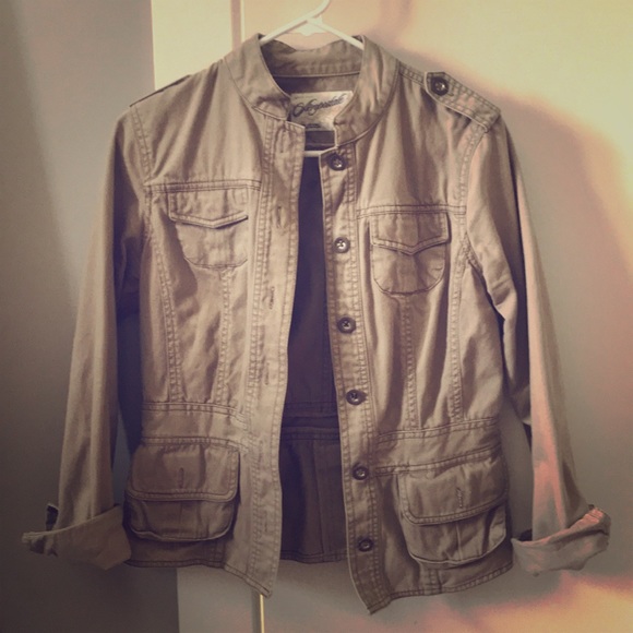 Aeropostale Jackets & Coats Military Style Khaki Jacket Poshmark